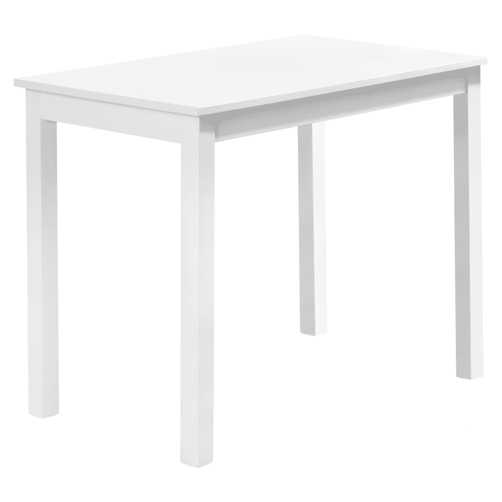 Jedálenský stôl, biela, 100x60 cm, MONAN VI