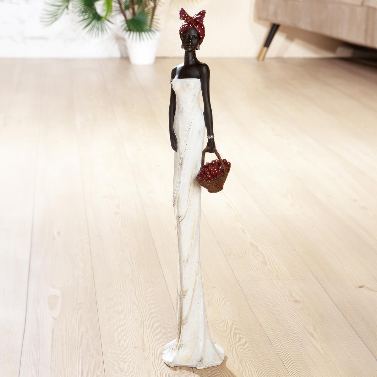 Figúrka Tortuga s košíkom, 82 cm