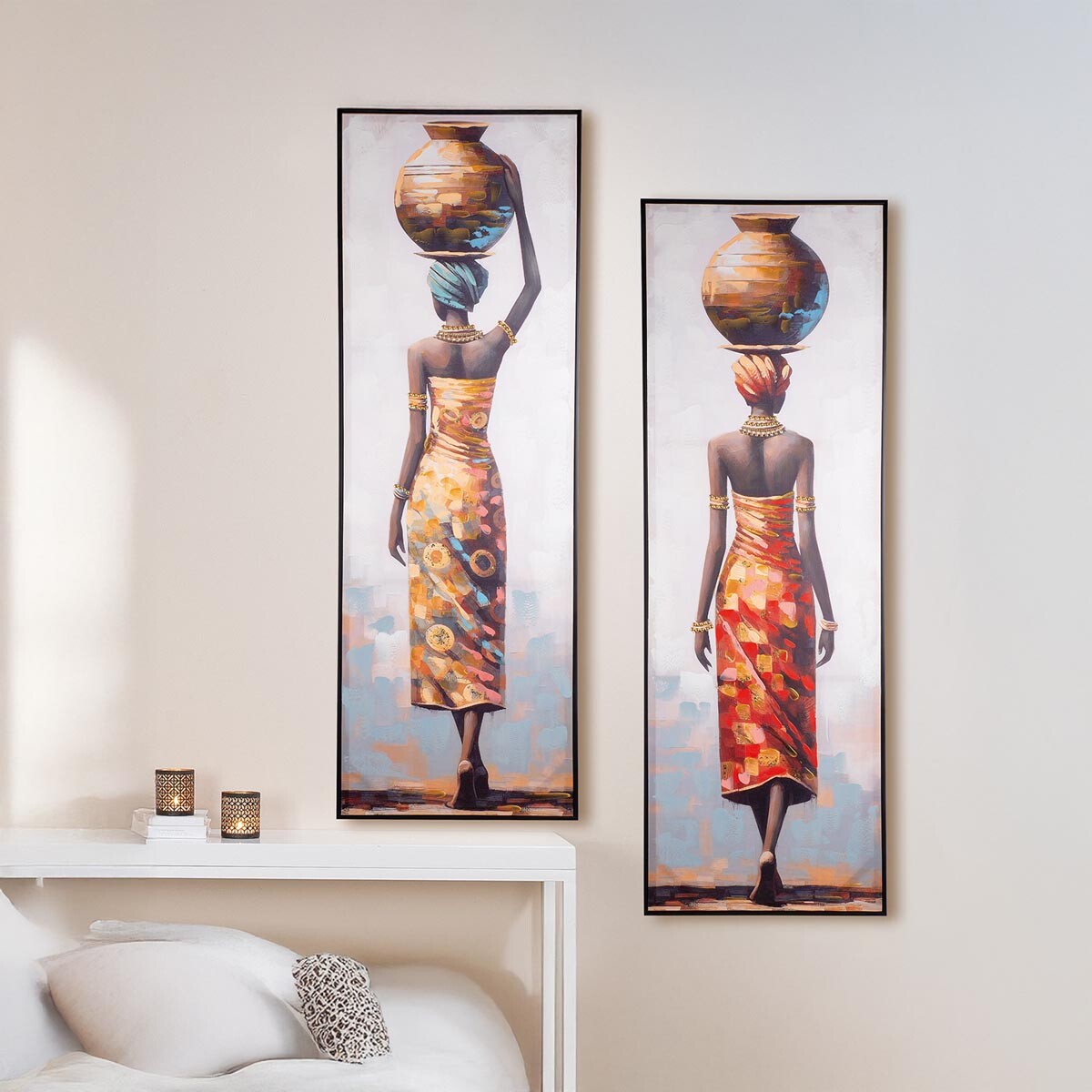 Obrazy Makeda, sada 2 ks