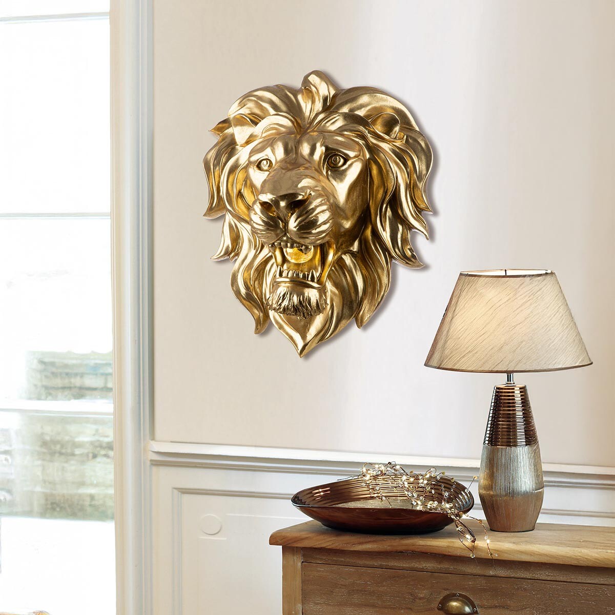 LED nástenné svietidlo Lion