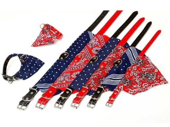 HP product for Happy Pets HP obojok so šatkou 16x40cm cierna