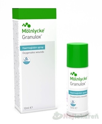 Granulox hemoglobínový sprej na ošetrenie chronických rán 12ml