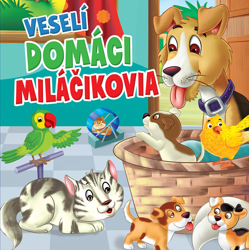 Veselí domáci miláčikovia knižka Foni Book