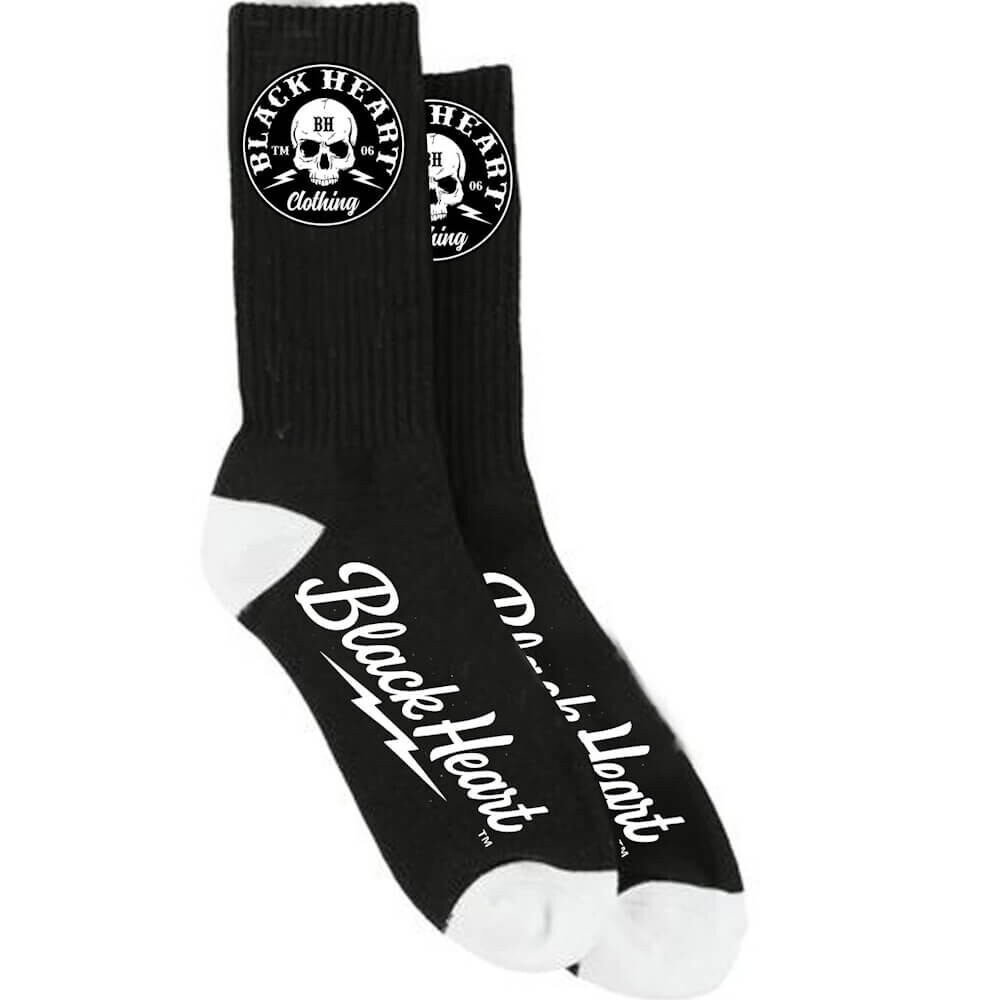 BLACK HEART Dominator Socks čierna - 8-9