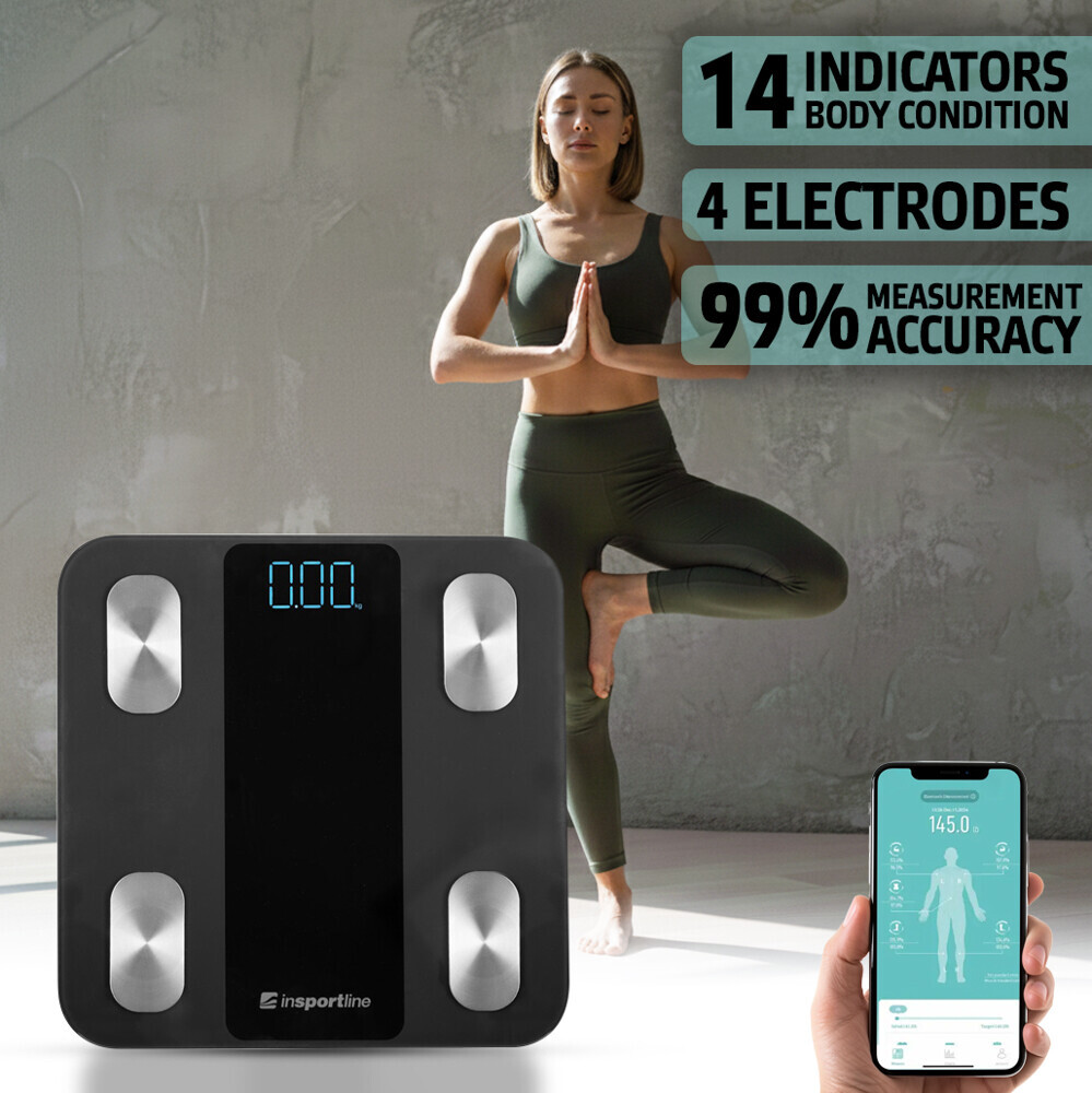 inSPORTline Syncale 20 čierna