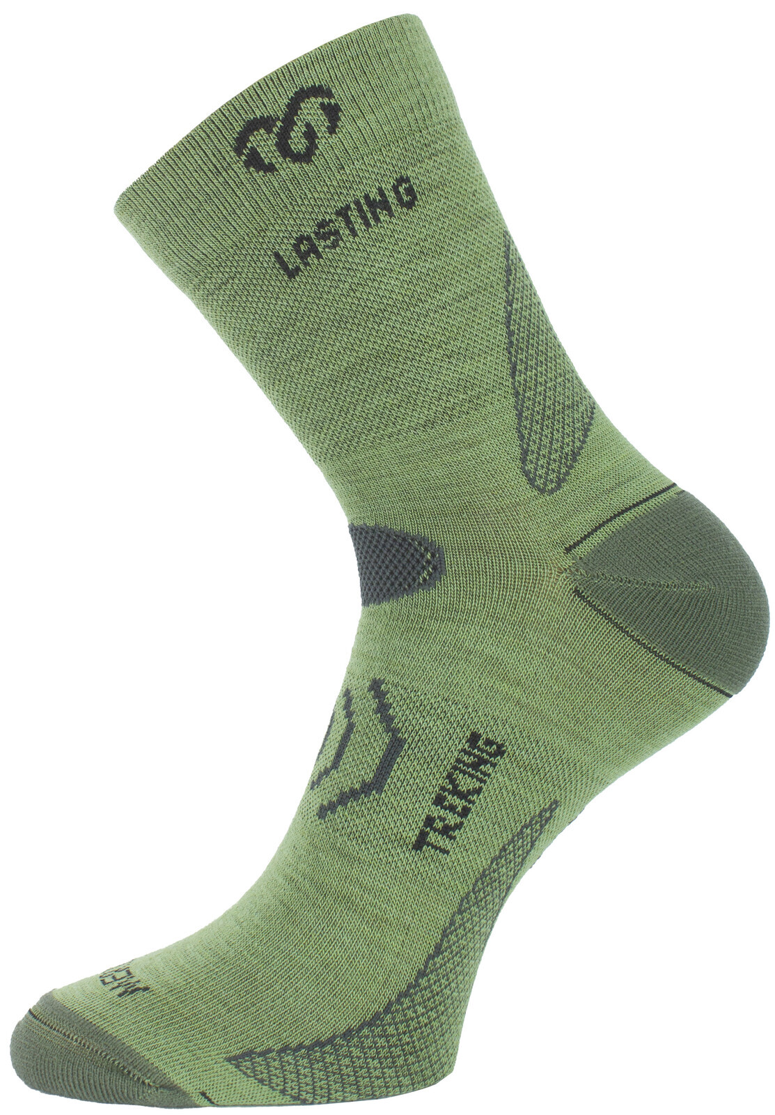 Lasting merino ponožky TNW 608 zelené Veľkosť: (42-45) L