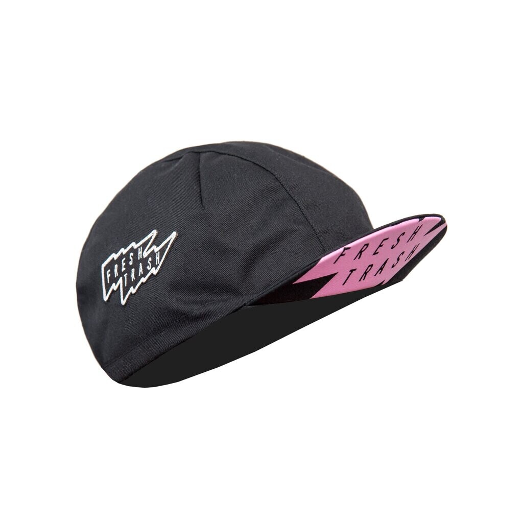Fresh Trash MEN'S CYCLING CAP TRUE BLACK Veľkosť: M