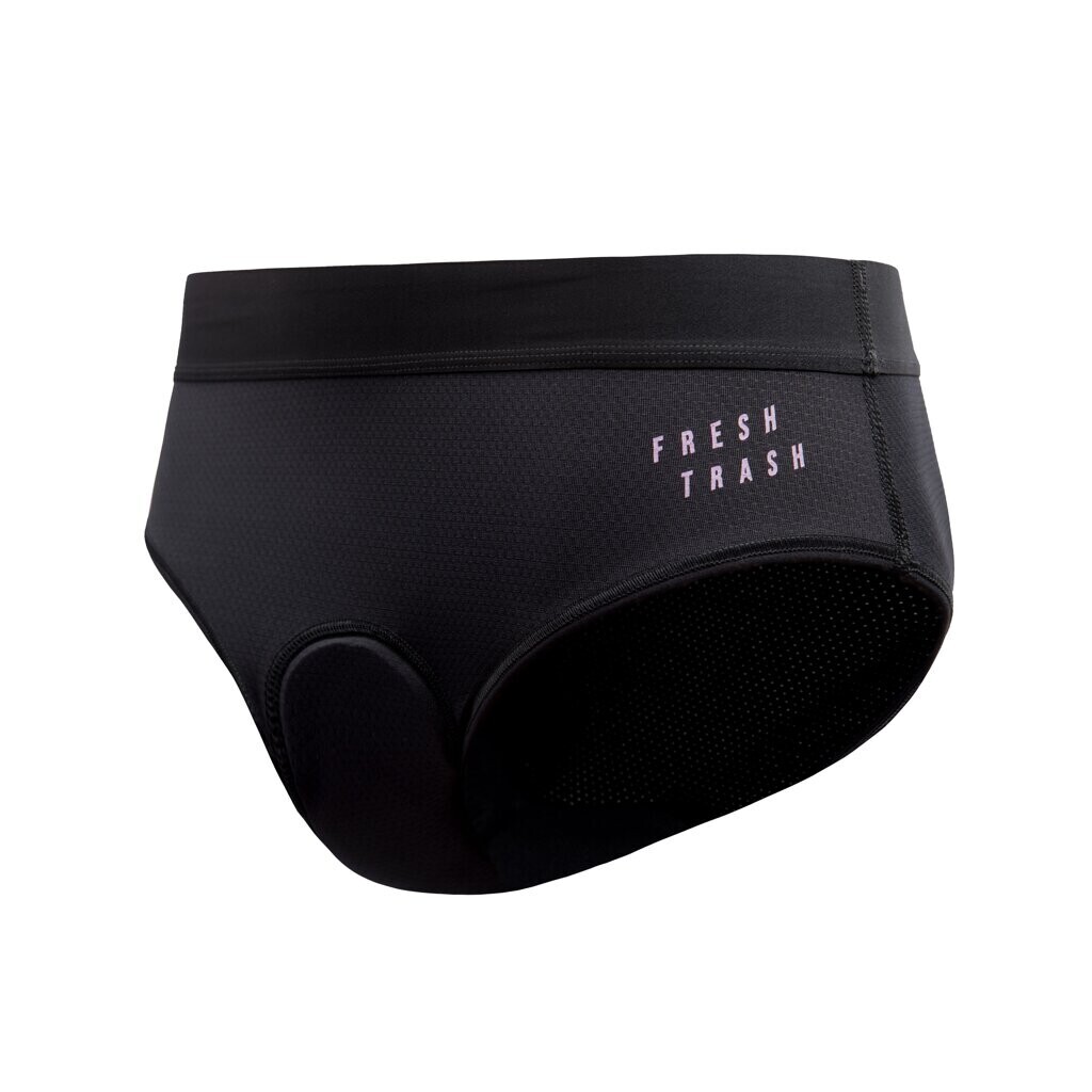 Fresh Trash WOMEN'S CONVERT CYCLING PANTIES TRUE BLACK Veľkosť: S