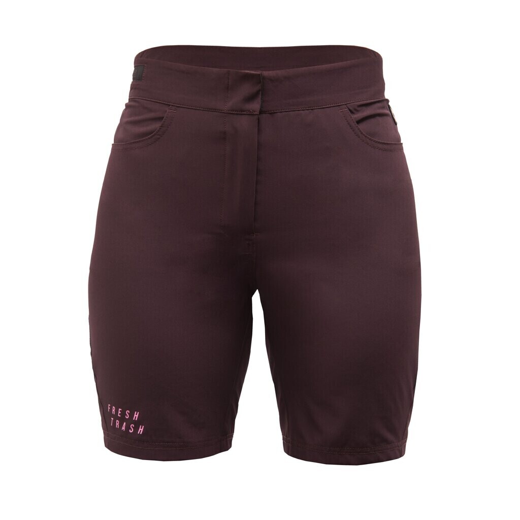 Fresh Trash WOMEN'S RIDER SHORTS PORT RED Veľkosť: S