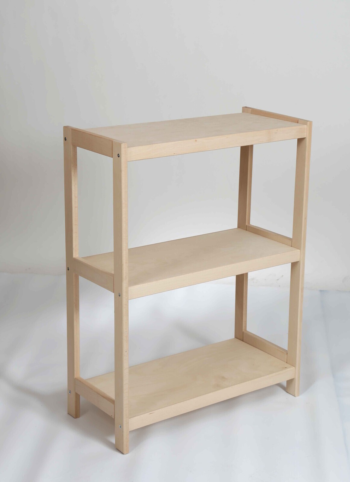 Regál drevený bukový počet políc 3 - 93x80x43 cm