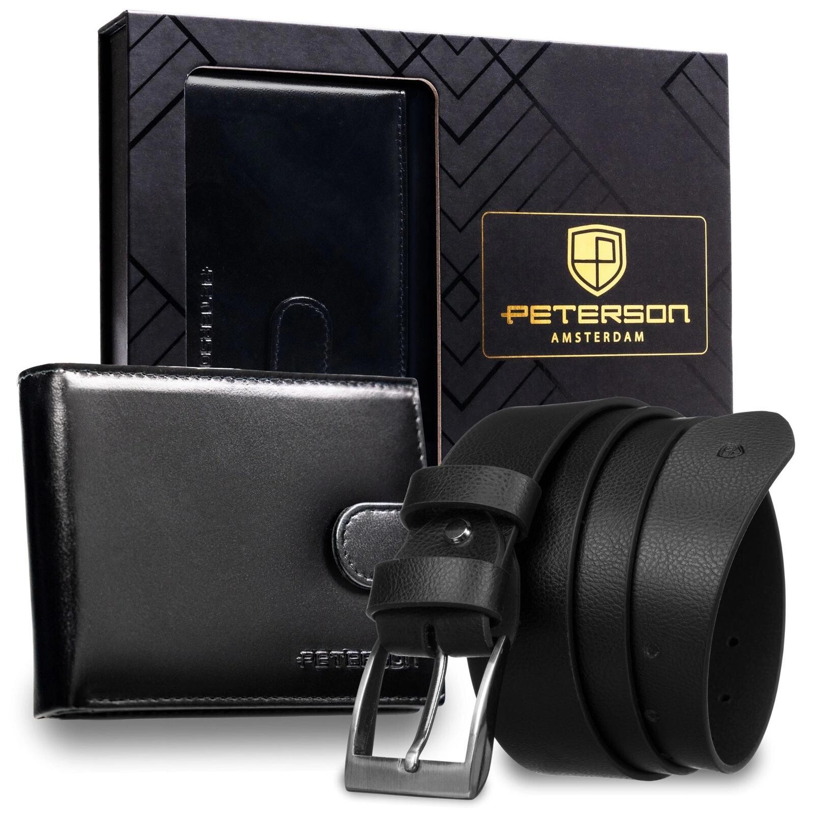 Darčekový set Peterson PTN SET N992L-NGV-BW BLACK,skl.