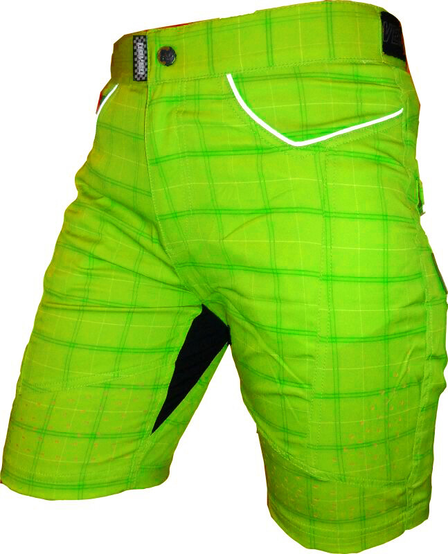 Kraťasy dámske Haven Pearl II - žlté-zelené,