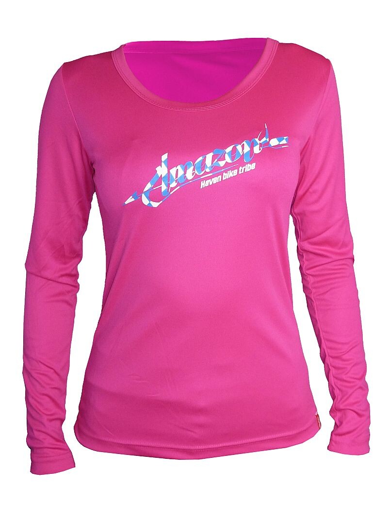 Tričko s dlhým rukávom Haven Amazon - ružové-biele,