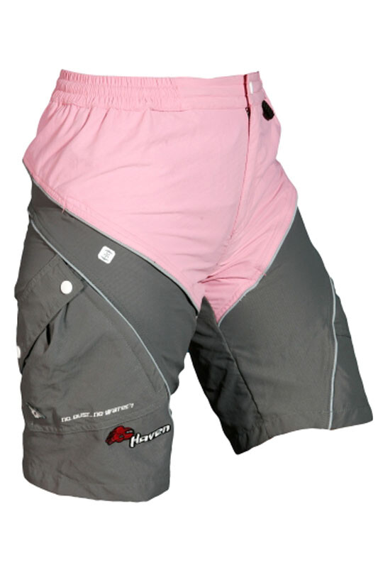 Kraťasy dámske Haven Airy - ružové-sivé,