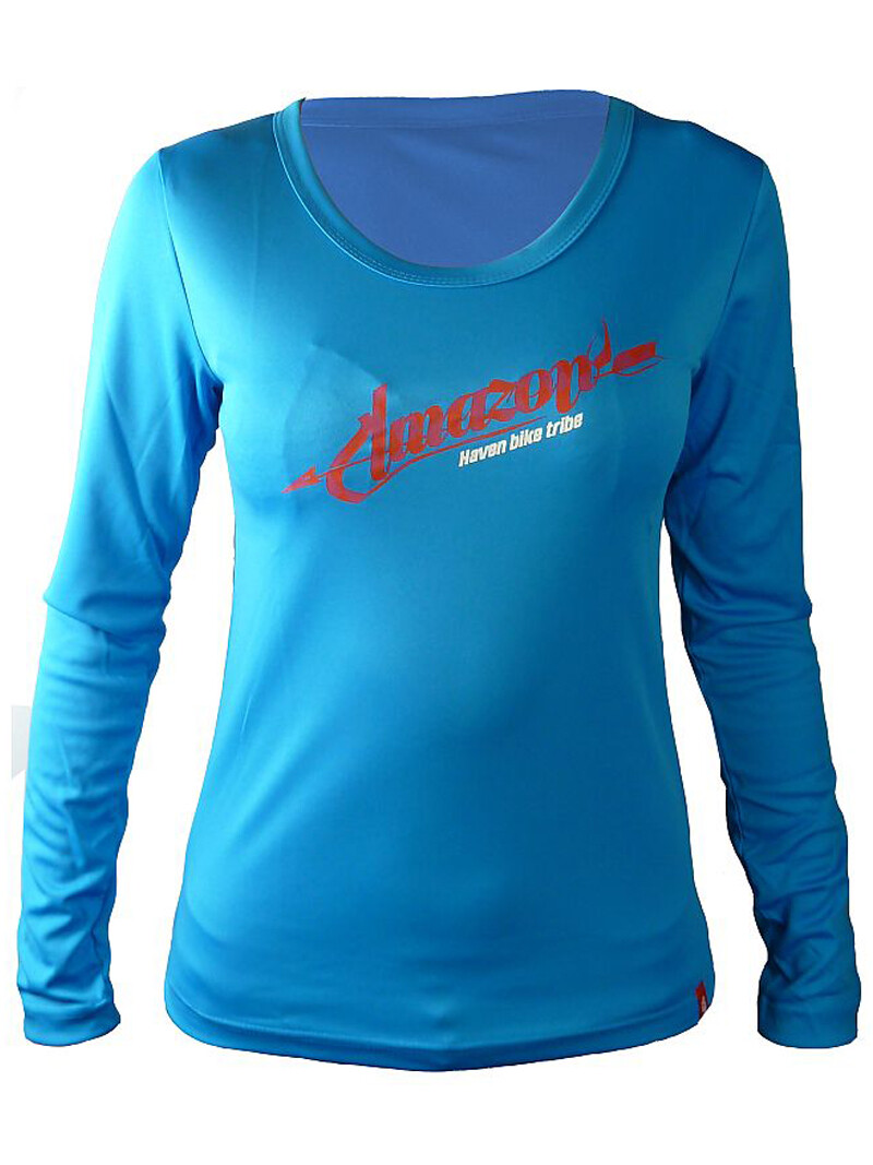 Tričko s dlhým rukávom Haven Amazon - modré-červené,