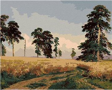 Zuty – Maľovanie Podľa Čísel – Žito (Ivan Shishkin), 80 × 100 cm, Plátno