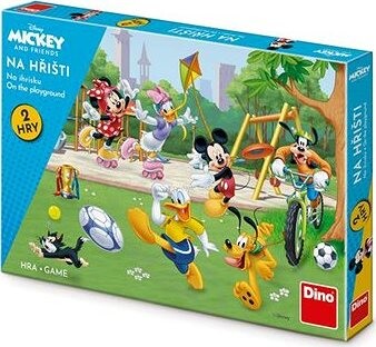 Dino Mickey a kamaráti na ihrisku