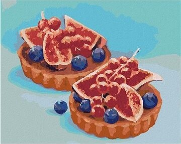 Zuty – Maľovanie Podľa Čísel – Figové Tartaletky (Myroslava Voloschuk), 80 × 100 cm, Plátno + Rám