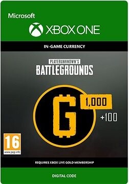 PLAYERUNKNOWN'S BATTLEGROUNDS 1,100 G-Coin – Xbox Digital