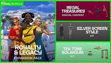 The Sims 4: Royalty and Legacy Grand Bundle - Xbox Digital