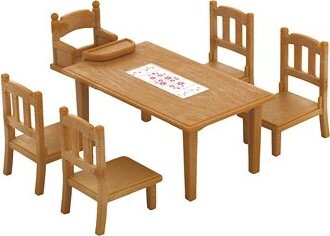 Sylvanian Families Nábytok – jedálenský stôl so stoličkami
