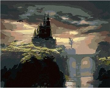 Zuty – Maľovanie Podľa Čísel – Hrad Na Kopci, 80 × 100 cm, Plátno + Rám