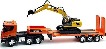 Huina RC súprava podvalníka a bagra 1 : 24