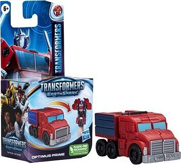 Transformers Earthspark Optimus Prime, figúrka, 6 cm