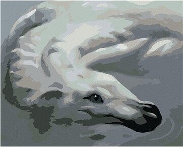 Zuty – Maľovanie podľa čísel – Aligátor alebo kôň – Ilúzia (D. Rusty Rust), 80 × 100 cm, plátno + rám