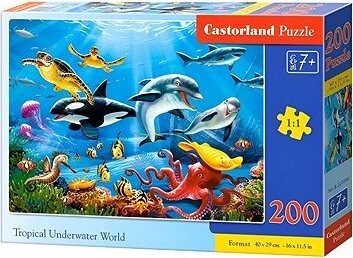 CASTORLAND Puzzle Oceán 200 dielikov