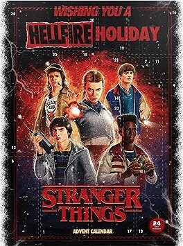 Adventný kalendár Stranger Things Hellfire Holiday – 24 unikátnych darčekov