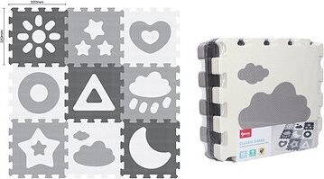 Wiky Mäkké bloky motív počasia 9 ks, 32 cm