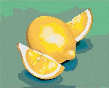 Zuty – Maľovanie podľa čísel – Citrón (Myroslava Voloschuk), 80 × 100 cm, plátno + rám