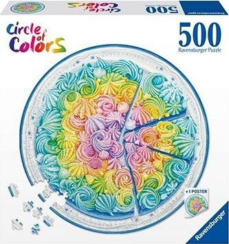 Ravensburger Puzzle 173495 Dúhová Torta 500 Dielikov
