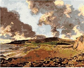 Zuty – Maľovanie Podľa Čísel – Weymouth Bay (John Constable), 80 × 100 cm, Plátno + Rám