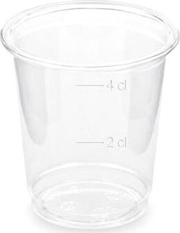 Odlievka pohárik pet číry 40 ml