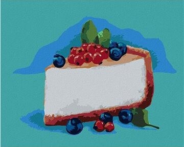 Zuty – Maľovanie Podľa Čísel – Cheesecake (Myroslava Voloschuk), 80 × 100 cm, Plátno + Rám