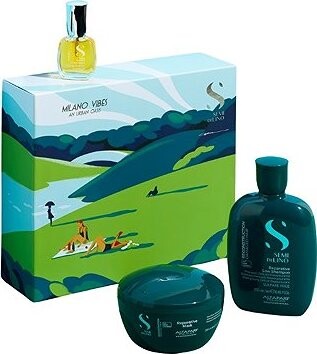 ALFAPARF MILANO Semi Di Lino Reconstruction Holiday Kit 465 ml