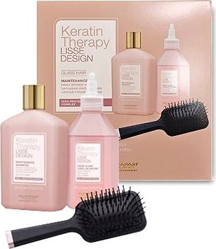 ALFAPARF MILANO Keratín Therapy Maintenance Kit – Glass Hair 500 ml