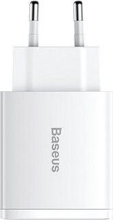 Baseus Compact Quick Charger 2U+C 30 W EU White