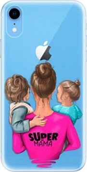 iSaprio Super Mama – Boy and Girl pre iPhone Xr