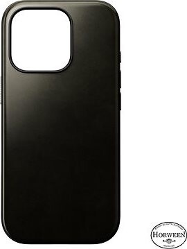 Nomad Modern Leather Case Green Chrome iPhone 16 Pro