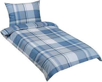 BELLATEX Obliečky bavlna 90 / 545 kocka modrá 140 × 200, 70 × 90