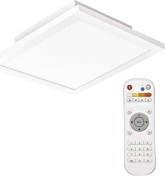 EMOS LED panel s ovládačom, 30 × 30, 18 W, 1300 lm, stmievateľný, nastavenie farby svetla