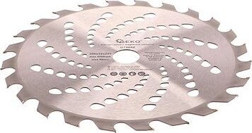 GEKO Kotúč pílový vídiový s otvormi, 300 × 32 × 24T