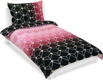 BELLATEX Obliečky bavlna 90 / 428 ružové plásty 140 × 200, 70 × 90