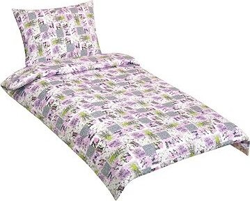 BELLATEX bavlněné povlečení 90/143, patchwork lila, 140 × 200, 70 × 90