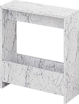 Houseland Odkládací stolek Simpi mramor Carrara