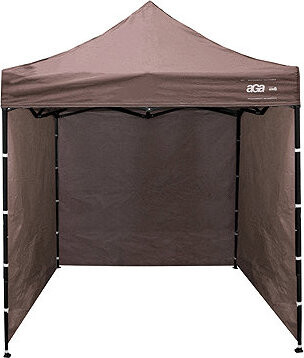 Aga Nožnicový stánok Party 3 × 3 m hnedý