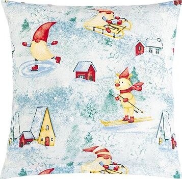 BELLATEX VÁNOCE 40 × 40 cm 55/CH01 skřítek na bruslích